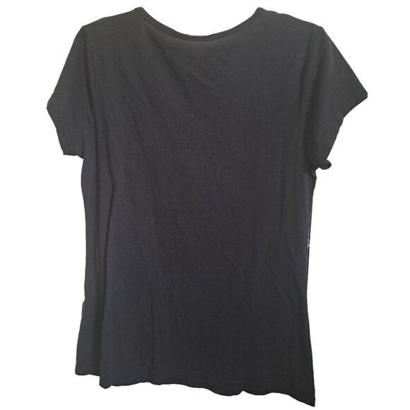 Harley-Davidson Women's Black V-Neck Short Sleeve Tee SEE DESCRIPTION - Picture 3 of 6